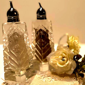 Crystal Salt and Pepper Shaker